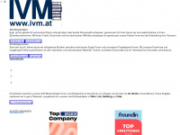 ivm.at Webseite Vorschau