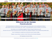 rolandmusikanten.de Webseite Vorschau