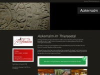 ackernalm.at Webseite Vorschau