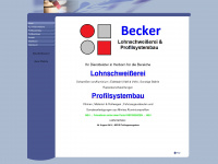 profilsystembau-herborn.de Webseite Vorschau