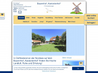 bauernhof-kastanienhof.de Webseite Vorschau