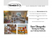 marmelade-und-co.de Webseite Vorschau