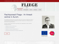 anwalt-fliege.de Webseite Vorschau