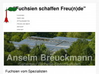 fuchsien-breuckmann.de Webseite Vorschau