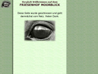friesenhof-moorblick.de Webseite Vorschau