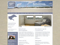 borkum-traum.de Webseite Vorschau