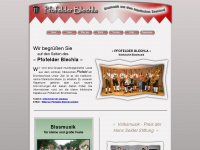 pfofelder-blechla.de Webseite Vorschau