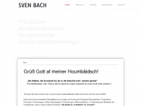svenbach.de Webseite Vorschau
