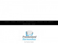 frankenland-harmonikas.de Webseite Vorschau