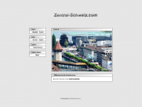 zentral-schweiz.com Webseite Vorschau
