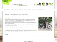 jahnz.net Webseite Vorschau