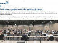 examen.ch Webseite Vorschau