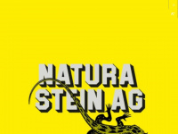 naturastein.ch Webseite Vorschau