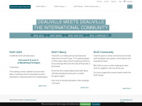 deauville-meets-deauville.com Webseite Vorschau