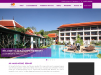 aonangorchid-resort.com Webseite Vorschau