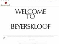 beyerskloof.co.za Webseite Vorschau