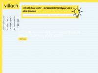 villach.at Webseite Vorschau