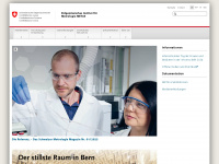 metas.ch Webseite Vorschau