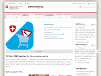 konsum.admin.ch Webseite Vorschau