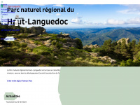 parc-haut-languedoc.fr Webseite Vorschau