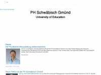 ph-gmuend.de Webseite Vorschau