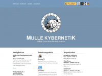 mulle-kybernetik.com Webseite Vorschau