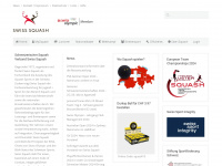 squash.ch Webseite Vorschau