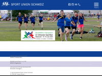 sportunionschweiz.ch Webseite Vorschau