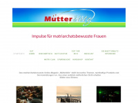muetterblitz.de Webseite Vorschau