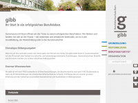 gibb.ch Webseite Vorschau
