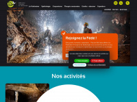ffspeleo.fr Webseite Vorschau