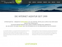 agentur-digitalworld.com Webseite Vorschau