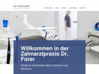 dr-forer.de Webseite Vorschau