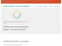 speed-lehrmittel.ch Webseite Vorschau
