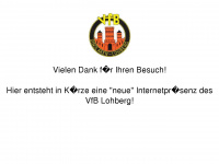 vfb-lohberg.de Webseite Vorschau