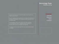 demontage-team.de Webseite Vorschau