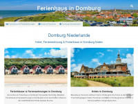 ferienhaus-domburg.de Webseite Vorschau
