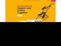 actionforhappiness.org Webseite Vorschau