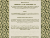powerauc.de Webseite Vorschau