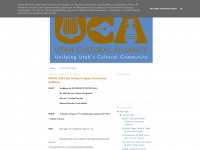 ut-cultural-alliance.blogspot.com Webseite Vorschau