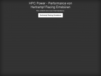 hpc-power.de Webseite Vorschau