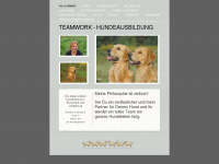 teamwork-hundeschule.de Webseite Vorschau
