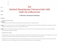 gerhard-stb.de Webseite Vorschau