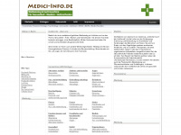 medici-info.de Webseite Vorschau