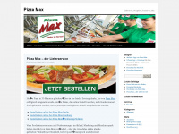 pizza-max.org Webseite Vorschau