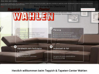 teppich-center-wahlen.de Webseite Vorschau
