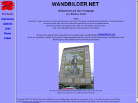 wandbilder.net Webseite Vorschau