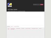 kfz-mair.it Webseite Vorschau