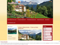 kronlechnerhof.com Webseite Vorschau