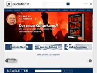 jf-buchdienst.de Webseite Vorschau